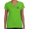 Women's V-Neck Fine Jersey Tee Thumbnail