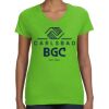 Women's V-Neck Fine Jersey Tee Thumbnail