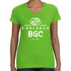 Women's V-Neck Fine Jersey Tee Thumbnail